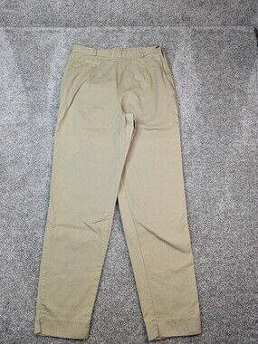 Vtg Z Cavaricci Pants Women 30 Side Zip Trousers Chinos Retro 80s 90s Preppy USA